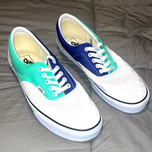 Multi color Vans, Men’s 10.5 Women’s 12